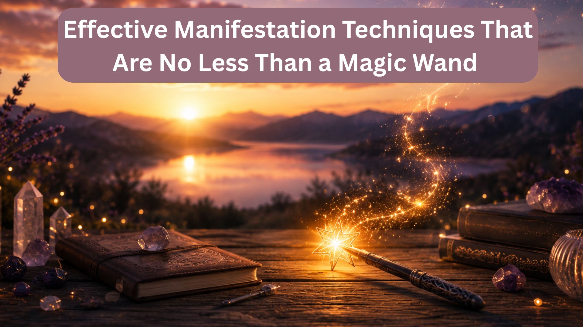 effective manifestation techniques that are no less than a magic wandd a heading